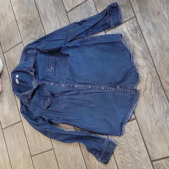 Womens Denim Shirt Size Small - Picture 1 of 3
